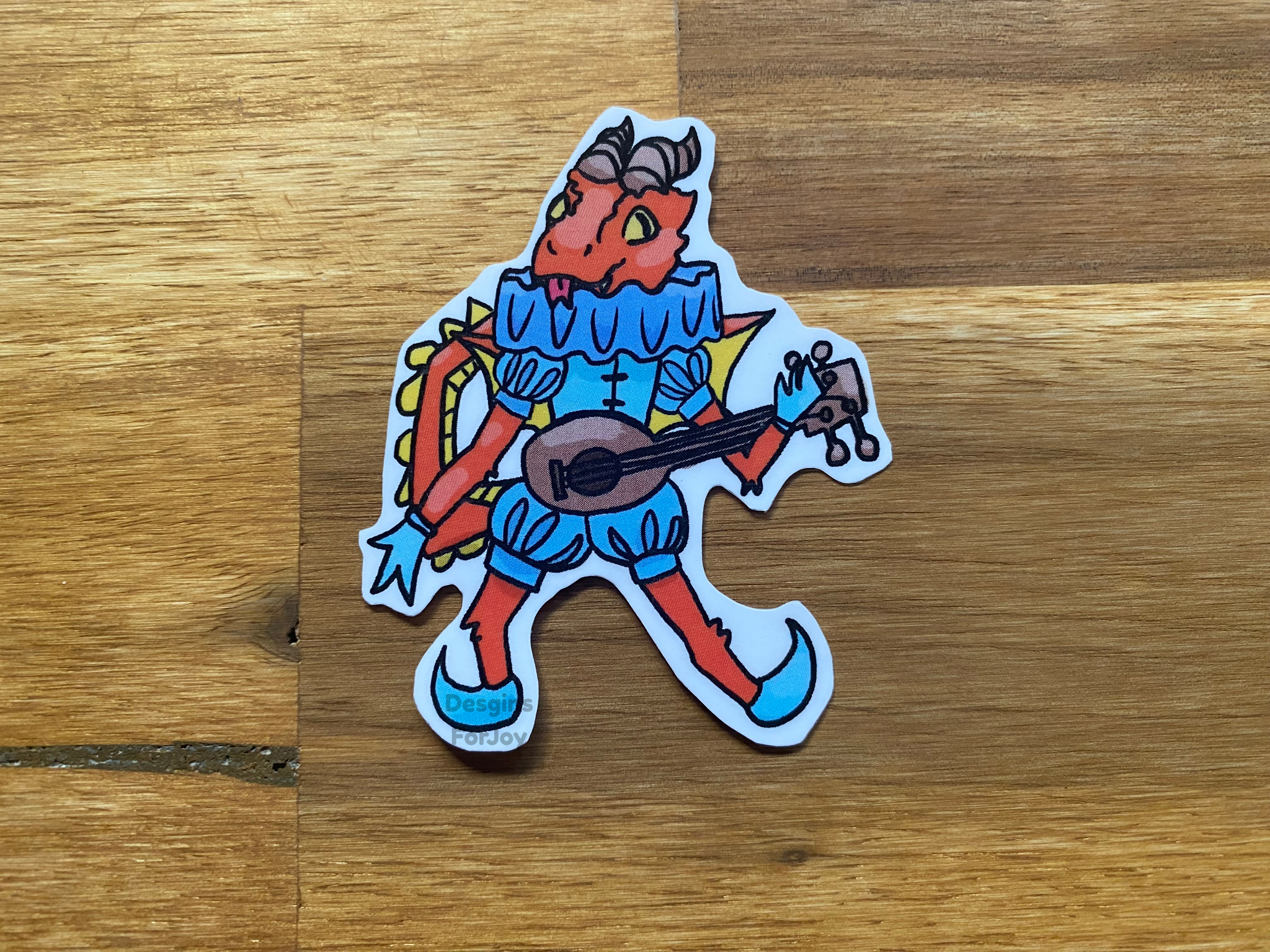 Dragon Bard Sticker
