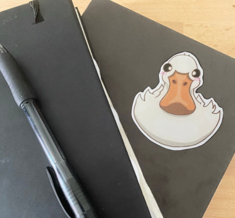 Duck POV Sticker