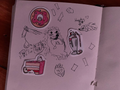 Hedgehog with Sweets Sticker Mini Bundle (Heady)