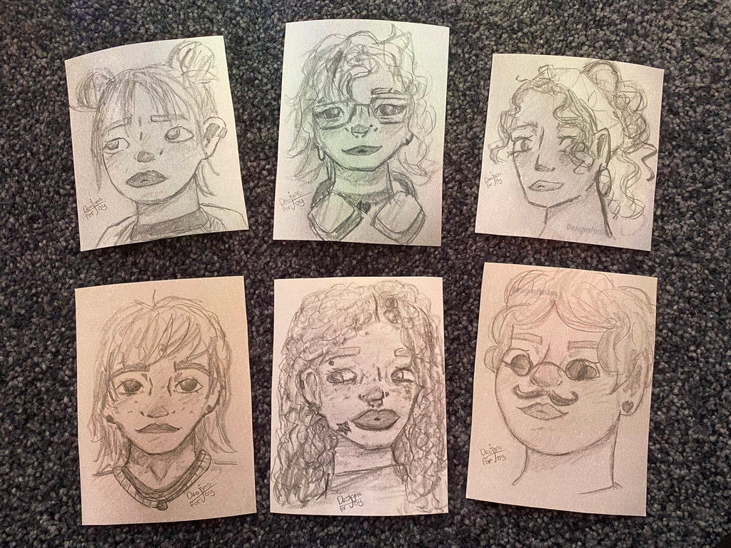 Mystery Sketch, People Edition
