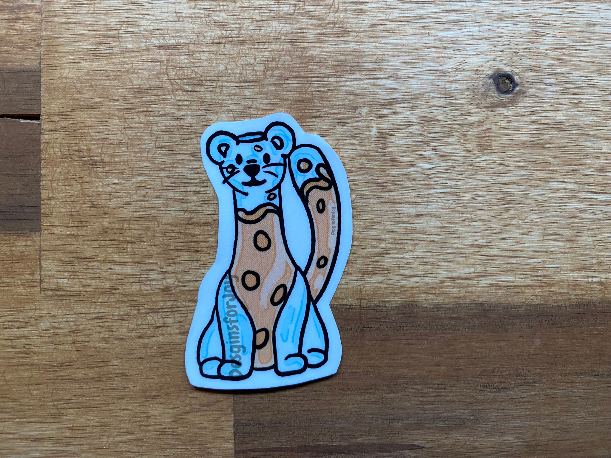Ferret Orange Juice Sticker