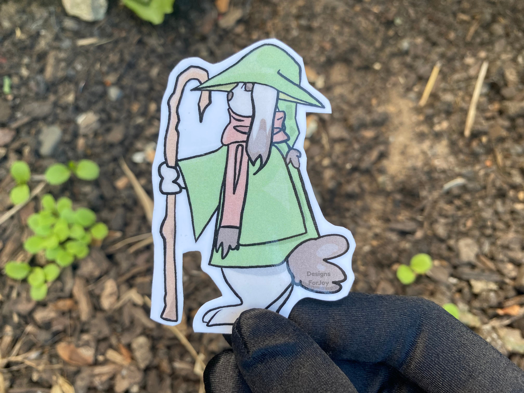 Wizard Bunny Sticker