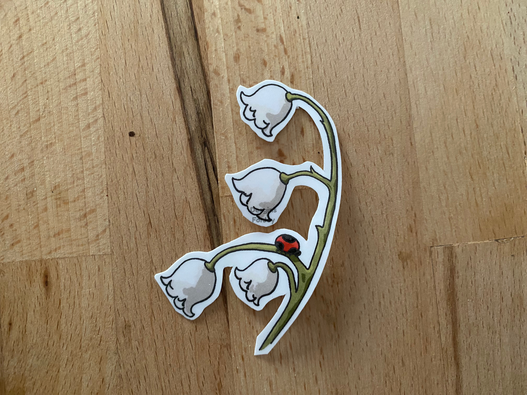 Lilly of the Valley Sticker
