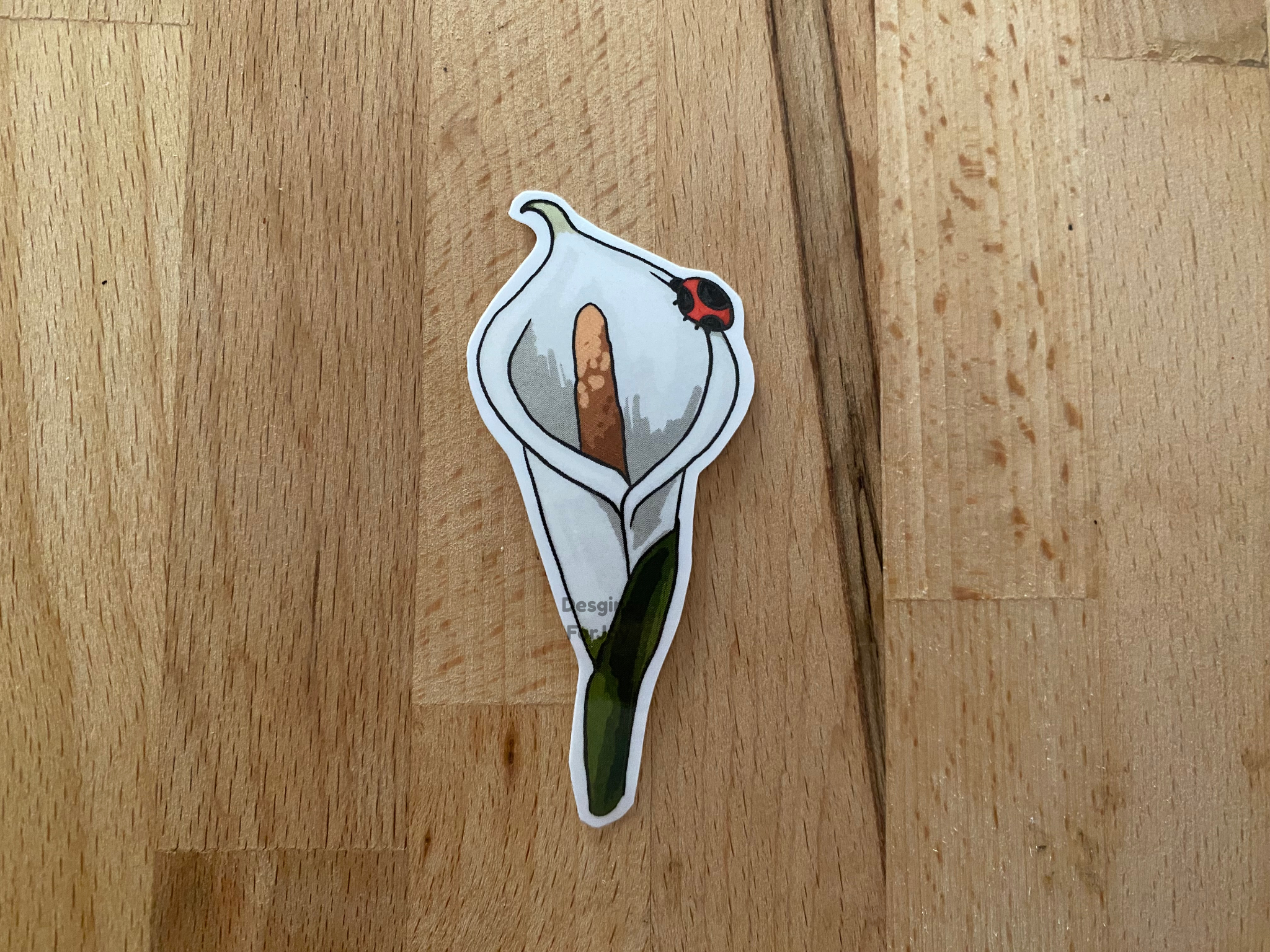 Arum Lily Sticker